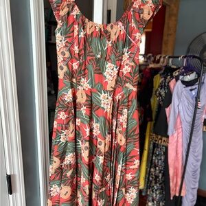 HellBunny Ukulele  Midi Dress